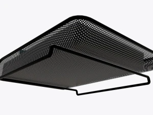 paper mesh horizontal holder 01 3D Model