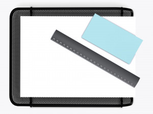 paper mesh horizontal holder 01 3D Model