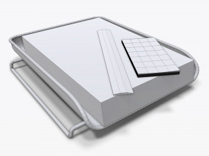 paper mesh horizontal holder 01 3D Model