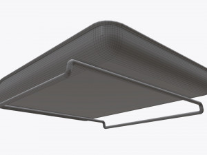 paper mesh horizontal holder 01 3D Model