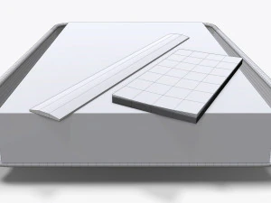paper mesh horizontal holder 01 3D Model