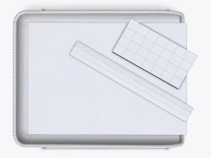 paper mesh horizontal holder 01 3D Model