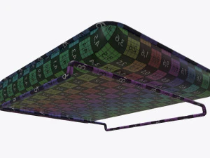 paper mesh horizontal holder 01 3D Model