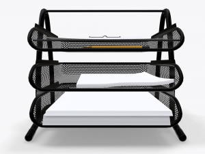 paper mesh horizontal holder 02 Model 3D