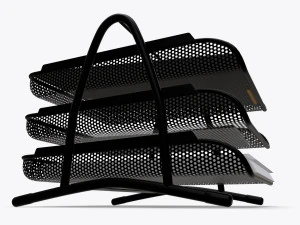 paper mesh horizontal holder 02 3D Model