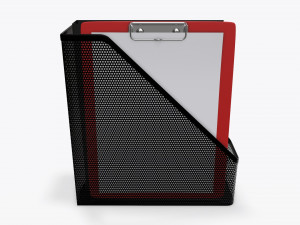 paper mesh vertical holder Model 3D