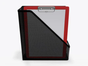 paper mesh vertical holder 3D Model