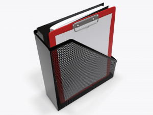 paper mesh vertical holder Model 3D