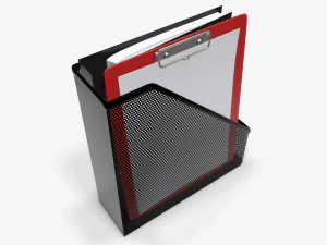 paper mesh vertical holder 3D Model