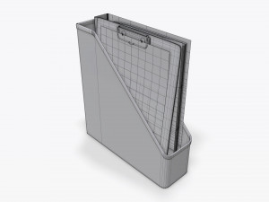 paper mesh vertical holder Model 3D