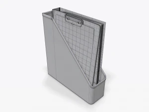 paper mesh vertical holder 3D Model