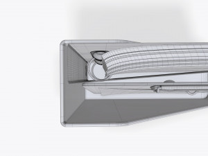 paper mesh vertical holder Model 3D