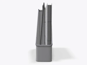 paper mesh vertical holder 3D Model