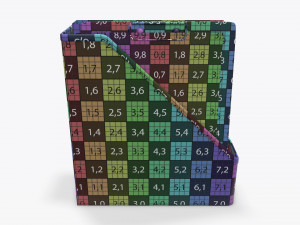 paper mesh vertical holder Model 3D