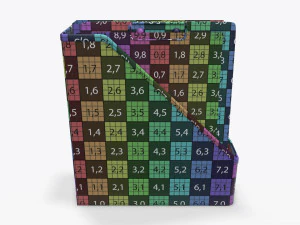 paper mesh vertical holder 3D Model