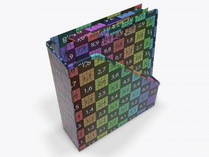 paper mesh vertical holder Model 3D