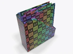 paper mesh vertical holder 3D Model