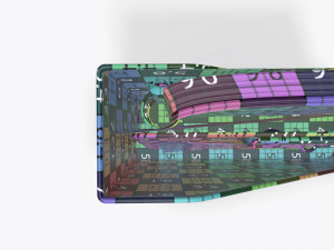 paper mesh vertical holder Model 3D