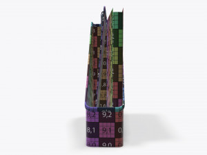 paper mesh vertical holder Model 3D