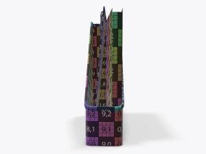 paper mesh vertical holder 3D Model