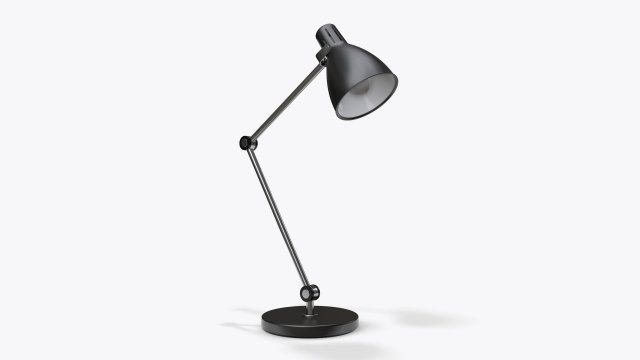 table desk metal lamp 3D 模型 .c4d .max .obj .3ds .fbx .stl .blend 