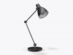 table desk metal lamp 3D Model