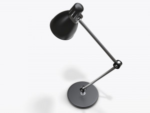 table desk metal lamp 3D 模型