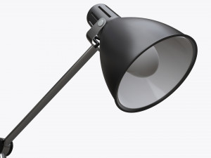 table desk metal lamp 3D 模型