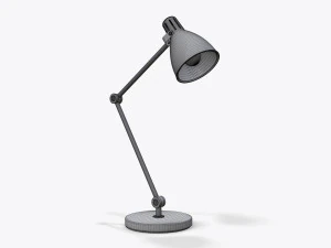 table desk metal lamp 3D Model