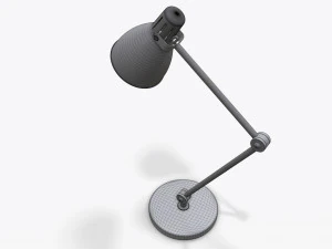 table desk metal lamp 3D Model