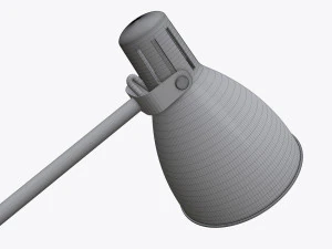 table desk metal lamp 3D Model