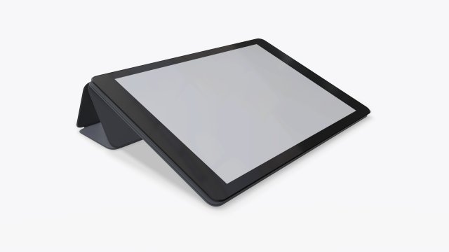 digital tablet with case mock up 01 3D-Modell .c4d .max .obj .3ds .fbx .stl .blend 