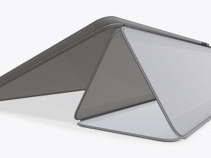 digital tablet with case mock up 01 3D-Modell