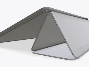 digital tablet with case mock up 01 3D Model