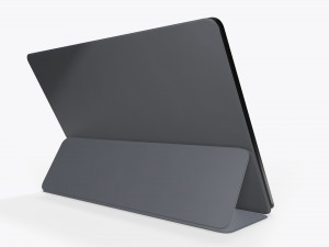 digital tablet with case mock up 02 3D मॉडल