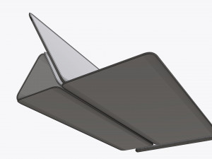 digital tablet with keyboard mock up 3D 模型