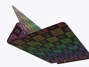 tablet digital com maquete de teclado Modelo 3D