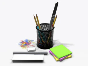 mesh penholder 3D Model