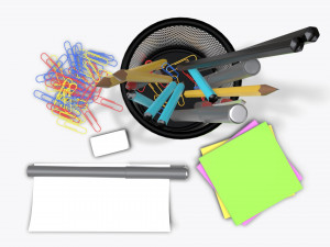 mesh penholder Modelo 3D