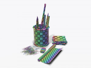 mesh penholder Modelo 3D
