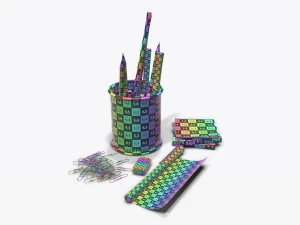 mesh penholder 3D Model