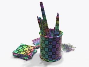 mesh penholder 3D Model