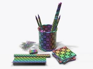 mesh penholder 3D Model