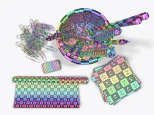 mesh penholder 3D Model