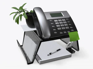 Siatkowy uchwyt na telefon z dekoracjami Model 3D