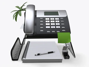 phone mesh holder with decors 3D Model
