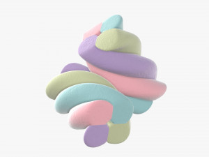 marshmallows 3D Model