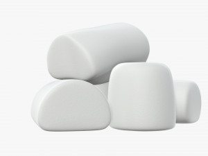 marshmallows 3D Model