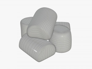 marshmallows 3D Model