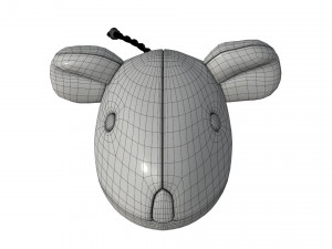 cat mouse toy Model 3D